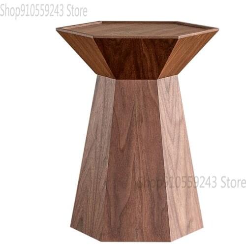 New Simple Modern Hexagonal Waist Small Coffee Table New Chinese Original Tea Table
