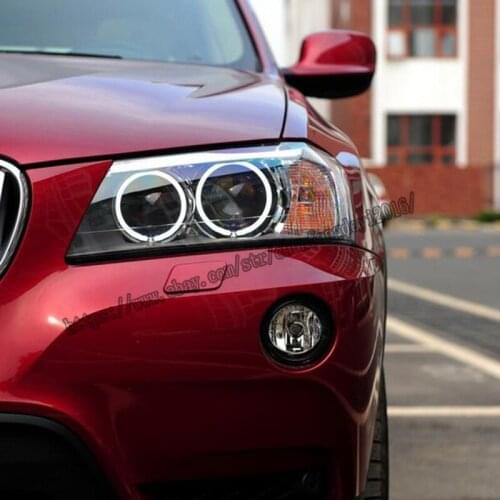 Fit For BMW X3 F25 2011 2012 2013 Headlight Headlamp Lens Cover Left 1pcs high quality Car modification accessories