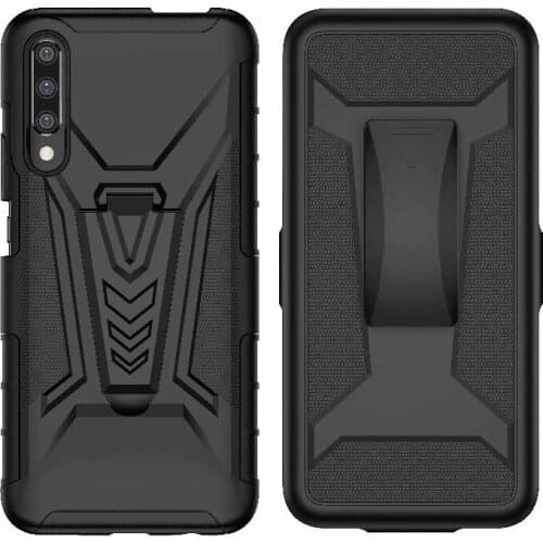ShockProof Heavy Duty Armour Tough Stand Case With Belt Clip For Xiaomi Redmi 9A/ Redmi 9i