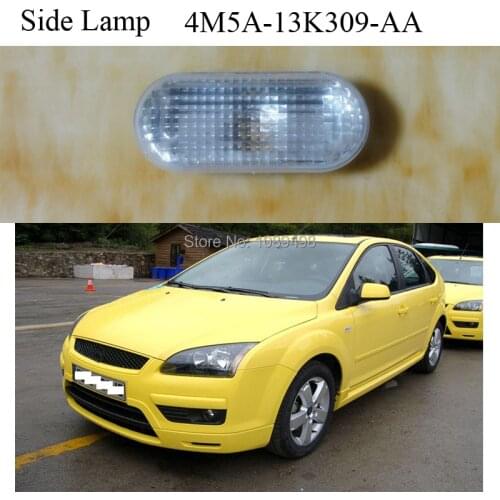 1Piece Fender side marker lamp turning light without bulbs for Ford Focus 2 II 2005-2008