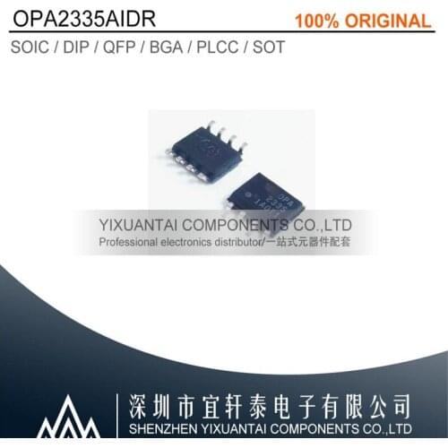 10pcs/lot Free shipping 100% original OPA2335AIDR OPA2335 2335 SOP8