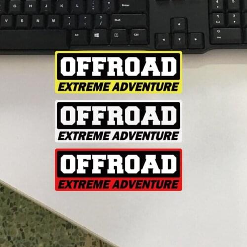 15cmx5cm Car Body Decal Car Side Window Stickers Motorcycle Decorations Vinyl Decals Cover Scratche for OFF ROAD