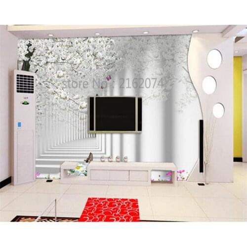 Beibehang Custom 3d photo wallpaper cherry fashion modern large mural 3D living room wallpaper 3d render wallpaper for walls 3 d