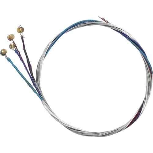 4pcs A Set of Violin Strings E-A-D-G Core Steel+Nickel Wound Exquisite Stringed Musical Instrument Parts Accessories