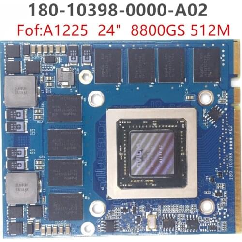 661-4664 8800GS 512MB Graphics Video Card for iMac A1225 24" 2008 Without heatsink 180-10398-0005-A04 180-10398-0000-A02