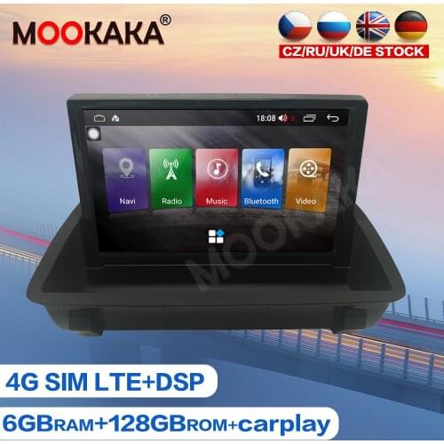 For Audi Q3 A1 2013 - 2018 Android 10.0 6+128G Car Multimedia Player Auto Radio Stereo Head Unit Recorder Carplay GPS Navigation