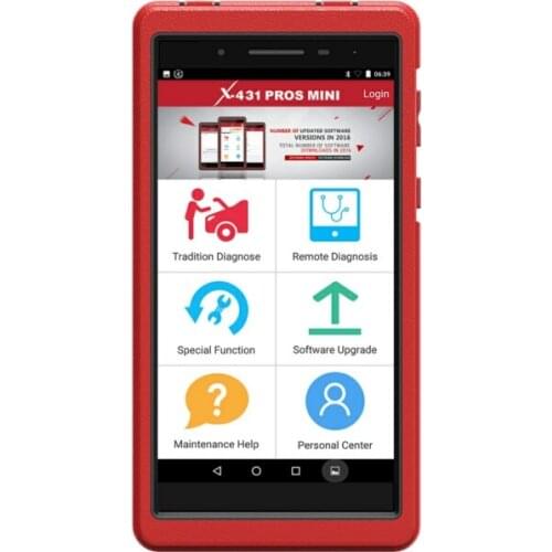 Bi-directional Control diagnostic car device tool LAUNCH Pros Mini for Extensive vehicle coverage of over 115