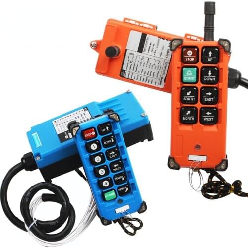 F21-E1B Industrial Remote Switches Hoist Industrial Direction Wireless Crane Radio Remote System Switch 1receiver 1transmitter
