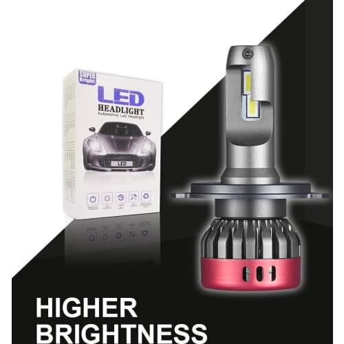 Lamp Headlamp Front Fog Lights Bulbs Car Headlights Bulbs LED H7 H4 H11 9006 9005 90W 9000LM Decoder Automobile