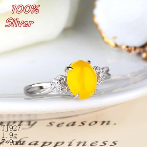 7*9mm 925 Sterling Silver Color Ring Setting Oval Cabochon Base Adjustable Blanks Supplies for Jewelry Making
