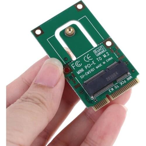 Mini PCI-E to m2 Adapter Converter Expansion Card m2 Key NGFF E Interface for m2 Wireless Bluetooth WiFi Module Retailsale