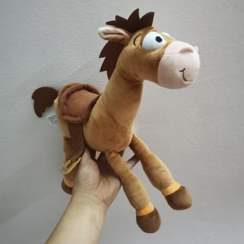 35cm=13‘’ Toy Story Bullseye The Horse Cute woody horse Plush Toy For Childrens Gift Kids baby gift