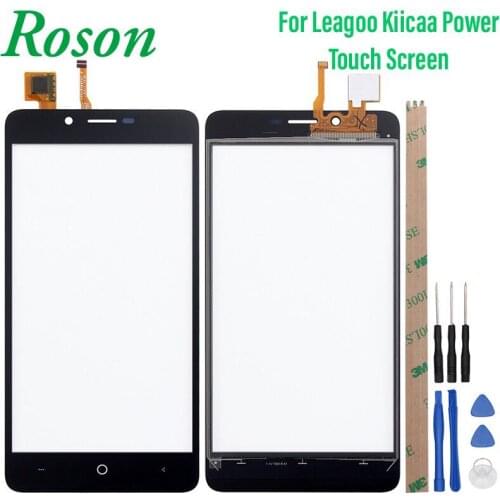 Roson for Leagoo Kiicaa Power Touch Screen 5 Inch Perfect Replacement Touch Panel TP For Leagoo Kiicaa Power+Tools+Adhesive