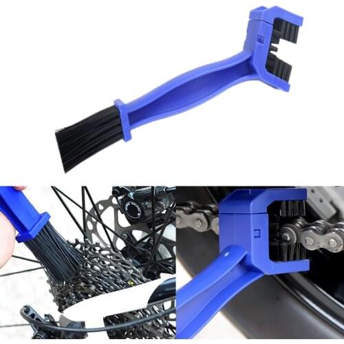 New Motorcycle Cleaning Brush Motorbike Bicycle Chain Maintenance Brush Cleaning Tool for Bike Multi Function Clean Accessories