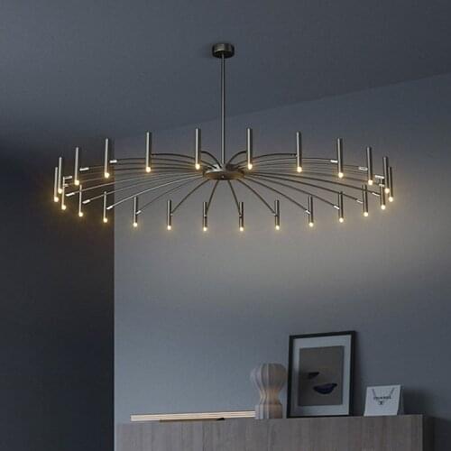 Modern Spider Led Ceiling Chandelier for Dining Living Room Bedroom Decoration Industrial Pendant Lamp Indoor Lighting Fixture
