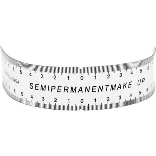 Tattoo Radian Ruler Eyebrow Shaping Tool Permanent Makeup Stencils Eyebrow Ruler Grooming Makeup template DIY make up tools