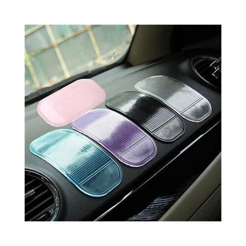 1pcs Car Dashboard Sticky Pad Mat Interior Items Accessories Anti Non Slip Gadget Mobile Phone GPS Holder