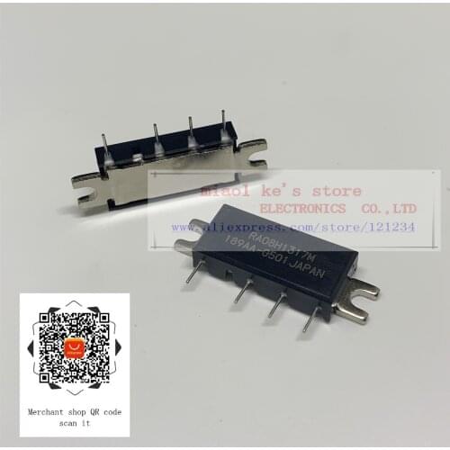 100%New original ; RA08H1317M-G501 RA08H1317M RA08H1317M-101 - 135-175MHz 8W 12.5V PORTABLE/MOBILE RADIO