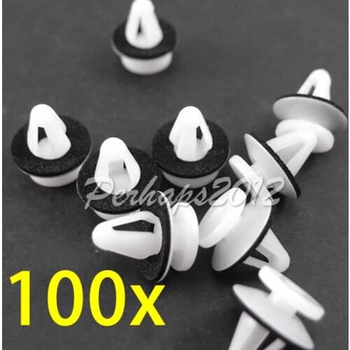 100 pcs /lot MB696120 Side Garnish Moulding Trim Retainers Clips 11mm Case for Eclipse 1994-On