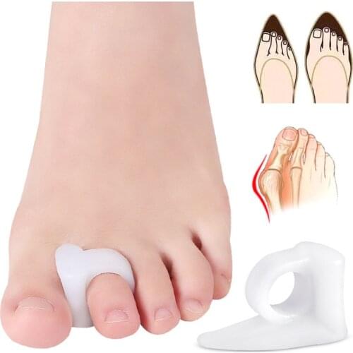 2 Single-hole Toe Braces Bone Braces To Improve Hallux Valgus Foot Knuckle Protector Adjustment Toe Separators