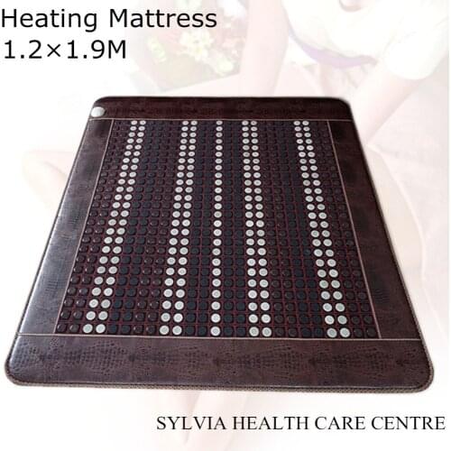 Free Shipping Jade Physical Therapy Cushion Germanium Tourmaline Health Heated Electric Heat Mats bed warm mattress 1.2X1.9M