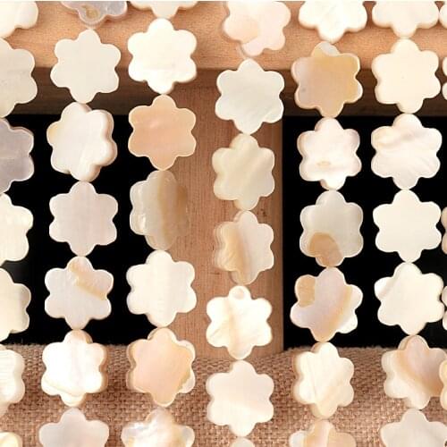 38cm/lots White Natural Mother Of Pearl Shell Moon Shell Beads For DIY Bracelet Necklace Charm Jewelry Accessories