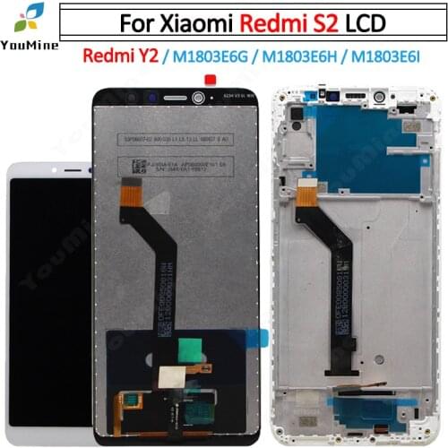 For Xiaomi Redmi S2 LCD Screen + Touch Screen Digitizer Assembly with frame Replacement Parts for redmi s2 LCD