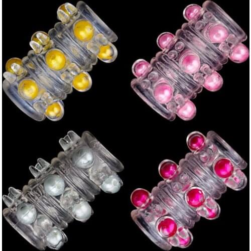 Elastic Penis Ring Cock Dildo Silicone TPR Gay Sex Sexules Toys for Men G-spot Massage Adult Products Penis Erection Enlargement