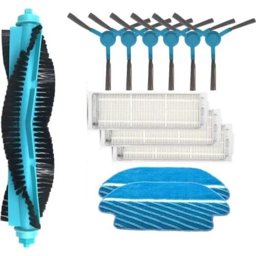 HEPA Filter Roller Brush Mop Pads Cloth for Cecotec Conga 3290 3490 3690 Vacuum Cleaner Spare Parts Side Brush Proscenic M7