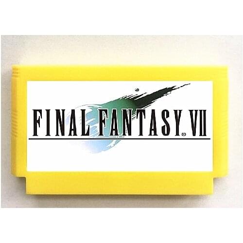 FINAL FANTASY VII Game Cartridge for 60PINS 8 bit game cartridge