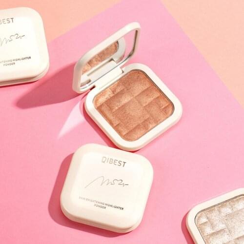 Highlighter Double-layer Highlighter Shadow Facial Makeup Bronzer High Gloss Мерцание Powder Makeup Cosmetic High-gloss Powder