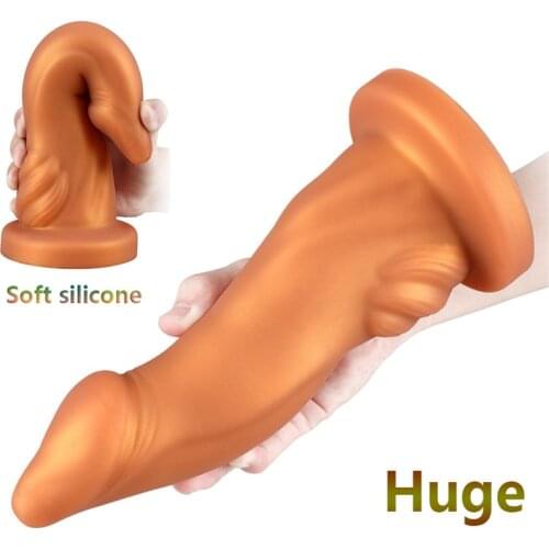 Imitation Animal Model Huge Anal Plug Dildo Big Butt Plug Large Penis Ass Vagina Anal Expansion Adult Sex Toys For Men Women Gay