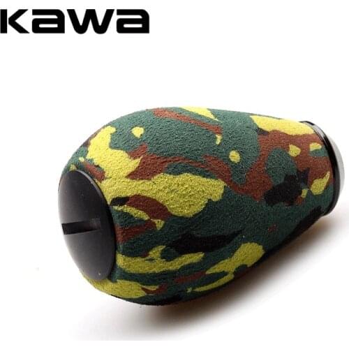 KAWA Fishing Reel Handle Ball EVA Knob For Bait Casting 7*4*2.5mm Bearing DIY Handle Accessory Reel Rocker knob