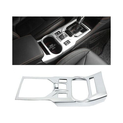 Matte Inner Gear Shift Box Panel Cover Trim For Subaru XV Crosstrek 2018-2020