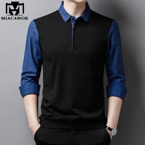 New High Quality Men Shirts Slim Fit Pullover Shirt Spring Long Sleeve Casual Striped Shirts Camisa Masculina Men Clothing C729