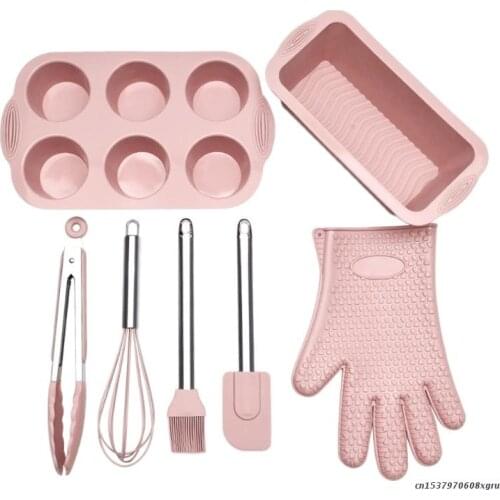 Spatula Set with Holder Cookware Nonstick Heat Resistant Picnic BPA Free Gadgets