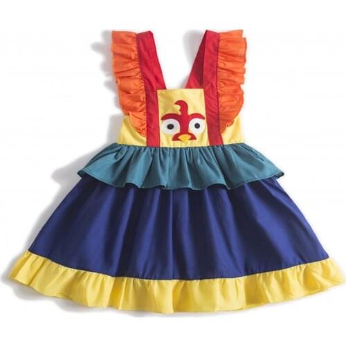 Hei hei moana Dress for girls Movie Moana Princess Dresses Maui Moyana Hei Children clothes girl Vaiana For Kids Gift