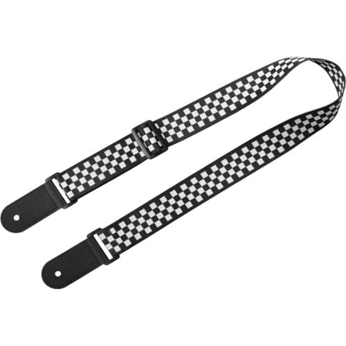 Adjustable Ukulele Strap Soft Polyester Woven Printing Pattern Shoulder Belt with Hanging Rope guitar accessories ukulele strap