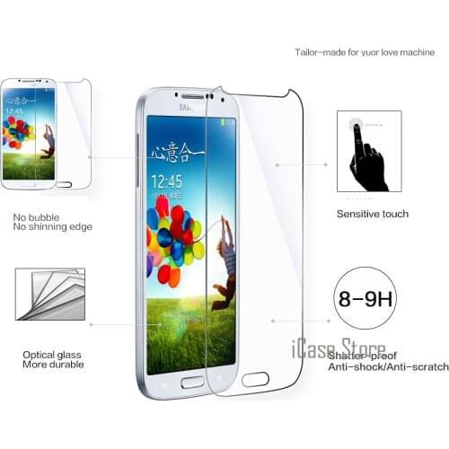 9H Tempered glass screen protector For Samsung galaxy Note2 note3 case note4 cover note5 note 2 3 4 5 case n9005 n9000 n9200