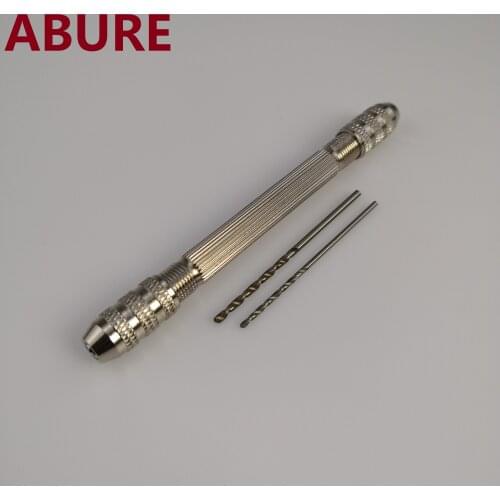 1 set Round Pattern AR Mix Chamber Cleanout Drill Bit with Pin Vise For AP Gun 117661