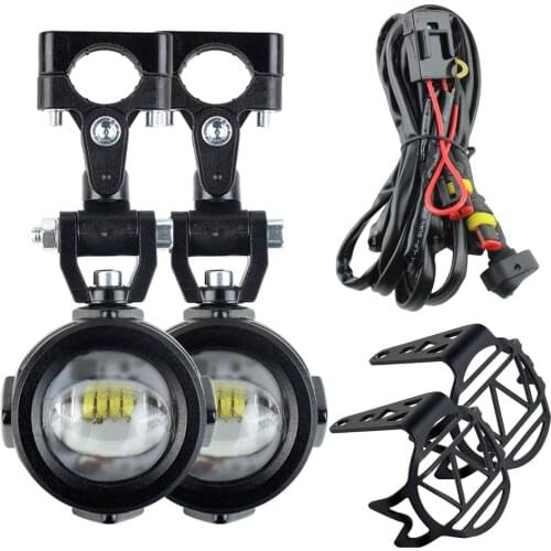 LED Auxiliary light Super Bright Fog Driving Light For BMW R1200GS F800GS F700GS F650 K1600 Motorcycle
