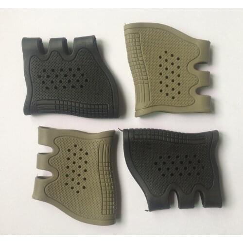Tactical universal Outdoor Rubber Anti-slip Tactical Gun Tire Gun Protects Black Tactical Glove Glock Holster