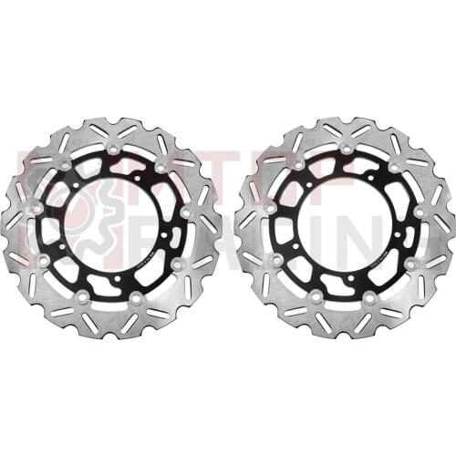1 Pair Front Brake Disc for Yamaha YZF R1 2004 2005 2006 Brake Rotors 320mm