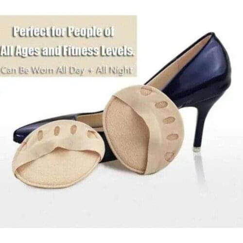 1 Pair Five Toes Forefoot Pads Women High Heels Half Insoles Calluses Corns Foot Pain Relief Care Anti-Slip Breathable Foot Pad