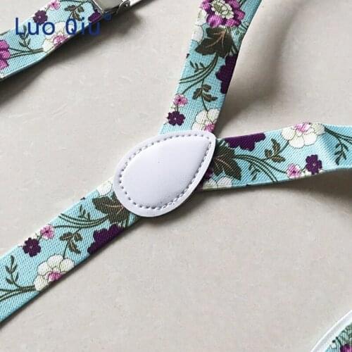 10pcs/lot)New arrival 2.5cm Wide Fashion letter Pattern Suspender Men`s Unisex Clip-on Braces Elastic Slim Y-Back Suspenders