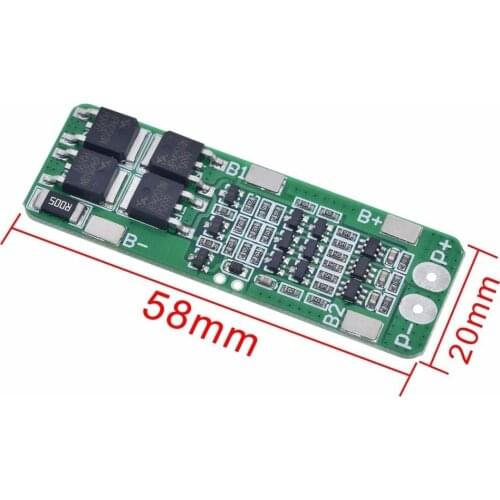 3S 20A Li-ion Lithium Battery 18650 Charger Protection Board PCB BMS 12.6V Cell Charging Protecting Module