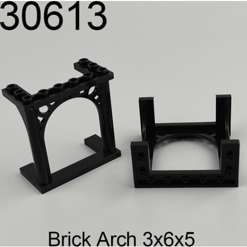 4PCS 30613 Brick Arch 3x6x5 Ornamented Building block accessories parts MOC DIY Education Build Toys Brick