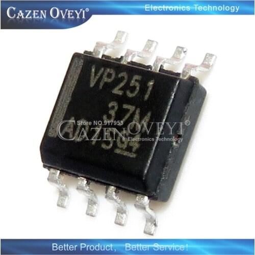 5piece SN65HVD251DR SN65HVD251 VP251 SOP-8 In Stock