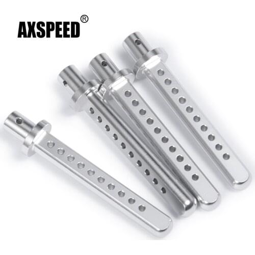 AXSPEED Aluminum Body Post Mounts Shell Column Body for AXIAL SCX10 1/10 Scale RC Crawler Car Part