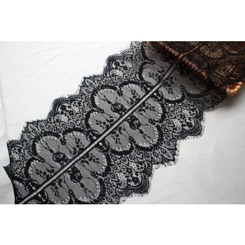 30cm Wide Bilateral Frivolous Soft Gauze Eyelashes Tulle Lace Diy Wedding Dress Clothing Accessories White Mesh Sequin Fabric